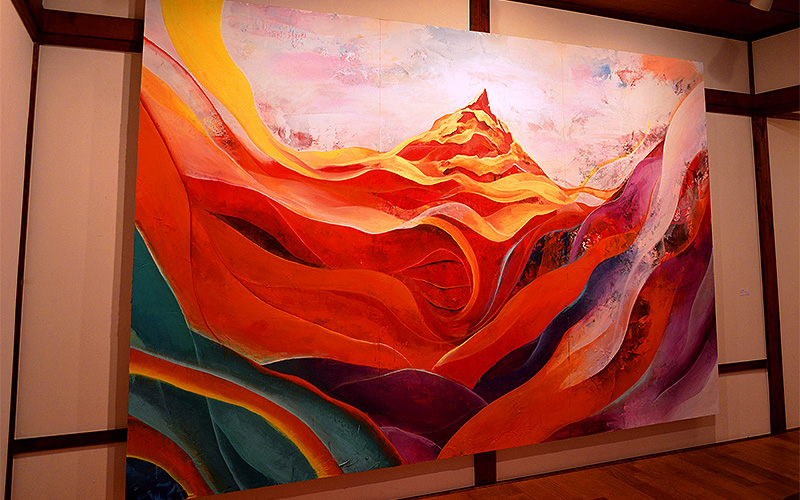 2015年個展記録（Galleryやさしい予感）展示風景写真