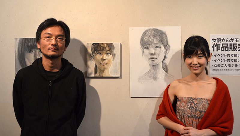 2015年個展記録（Galleryやさしい予感）展示風景写真