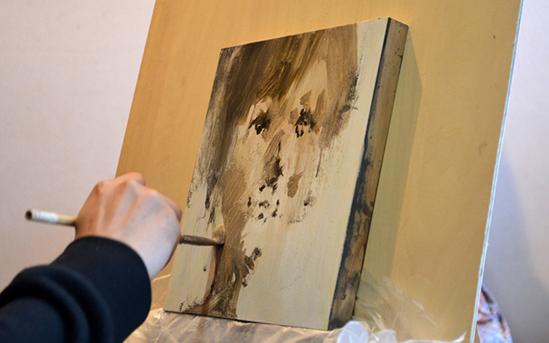 2015年個展記録（Galleryやさしい予感）展示風景写真