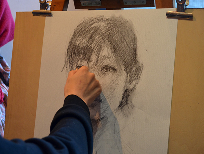 2015年個展記録（Galleryやさしい予感）展示風景写真