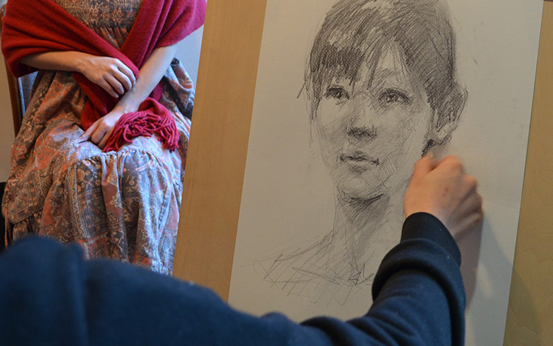 2015年個展記録（Galleryやさしい予感）展示風景写真