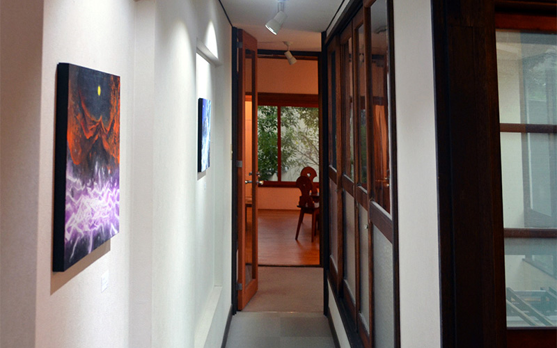 2015年個展記録（Galleryやさしい予感）展示風景写真