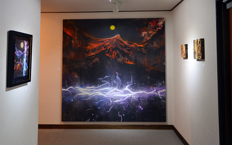 2015年個展記録（Galleryやさしい予感）展示風景写真