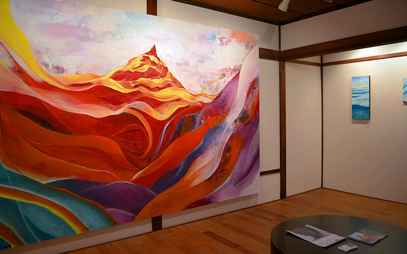 2015年個展記録（Galleryやさしい予感）展示風景写真