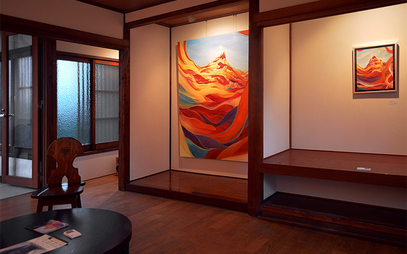 2015年個展記録（Galleryやさしい予感）展示風景写真