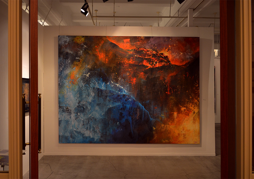 2015年個展記録（ギャルリーパリ）展示風景写真