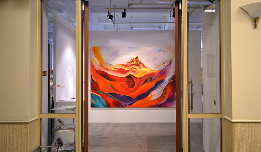 2017年個展記録（ギャルリーパリ）展示風景写真