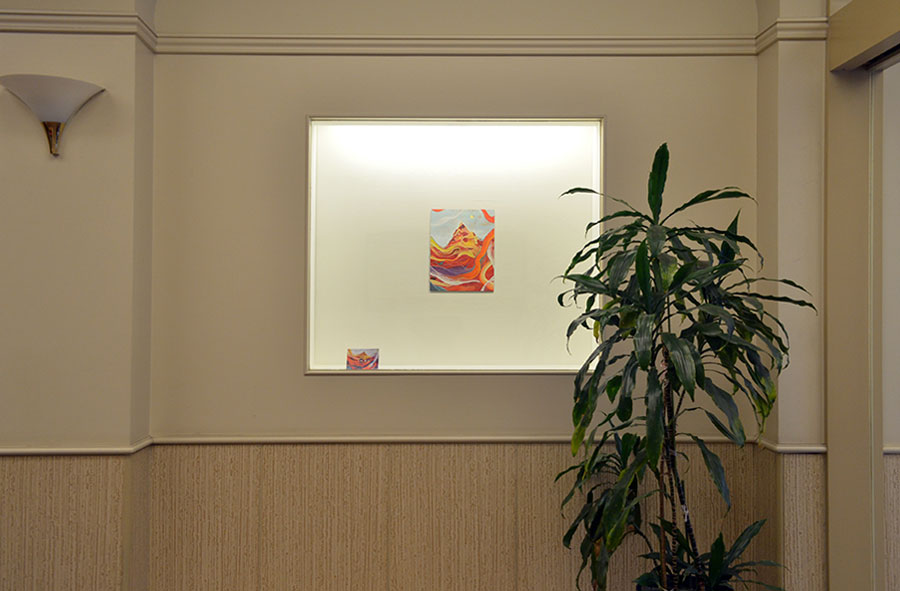 2017年個展記録（ギャルリーパリ）展示風景写真