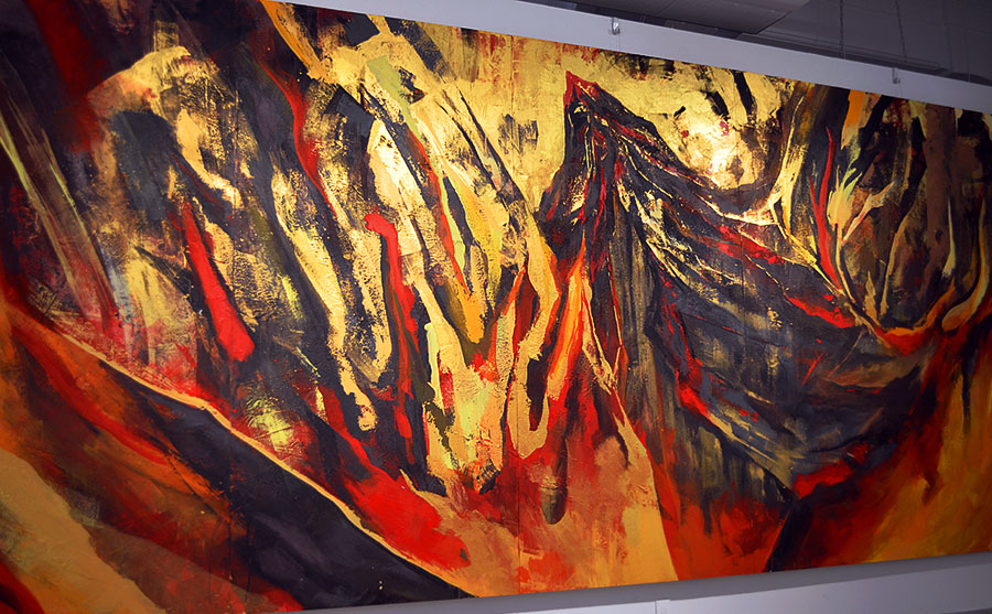 2017年個展記録（ギャルリーパリ）展示風景写真