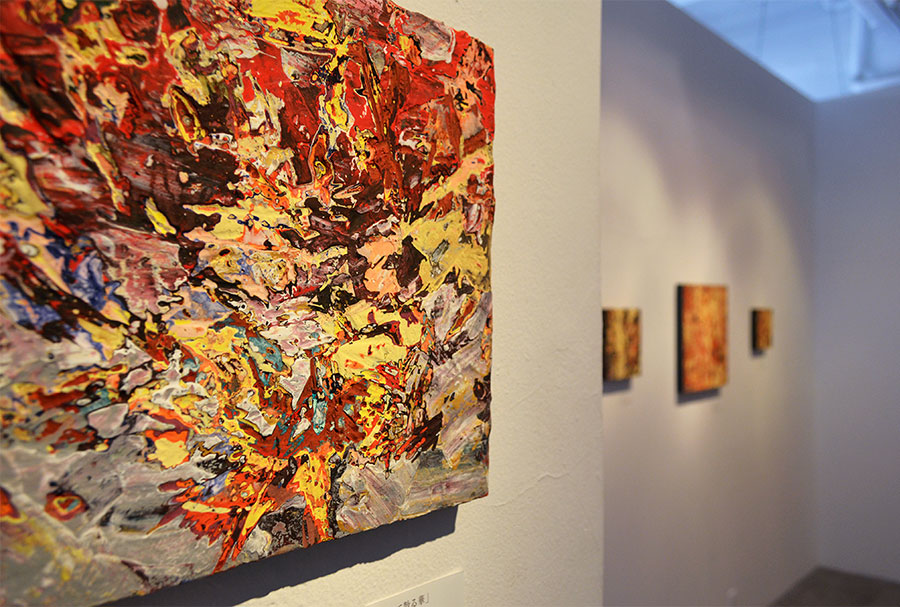 2017年個展記録（ギャルリーパリ）展示風景写真