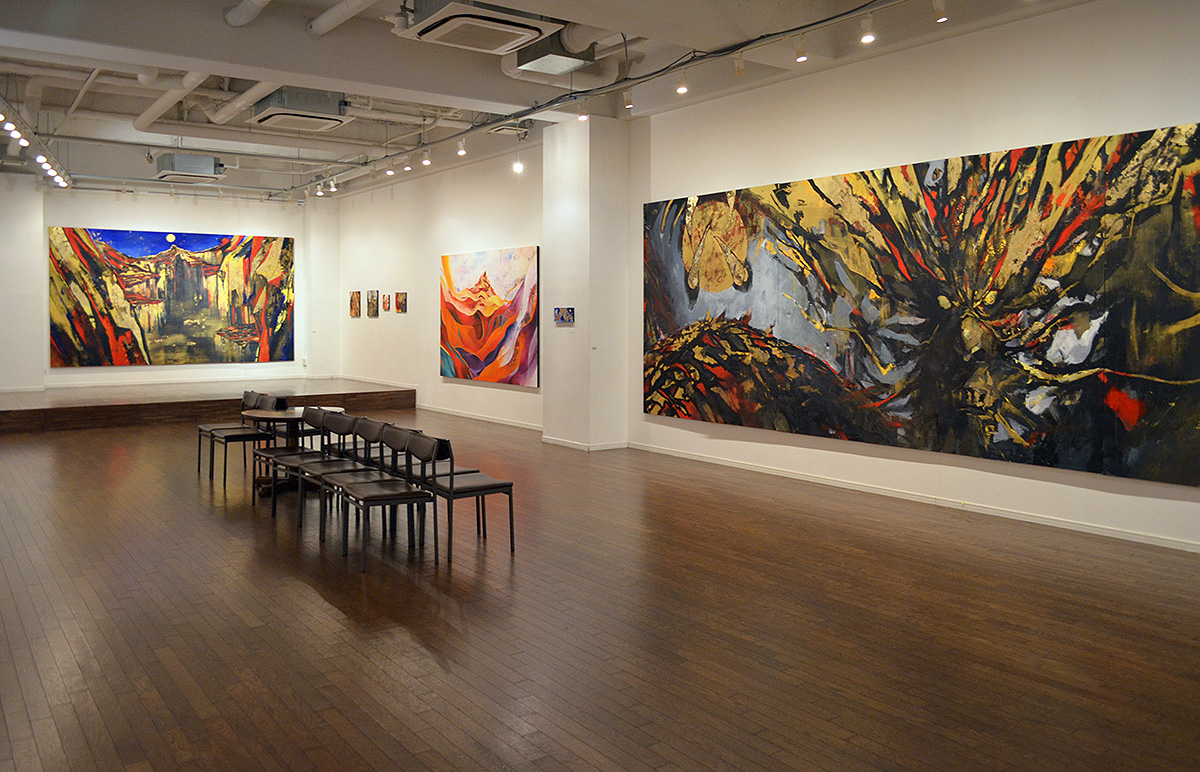 2018年個展記録（The Artcomplex Center of Tokyo）展示風景写真