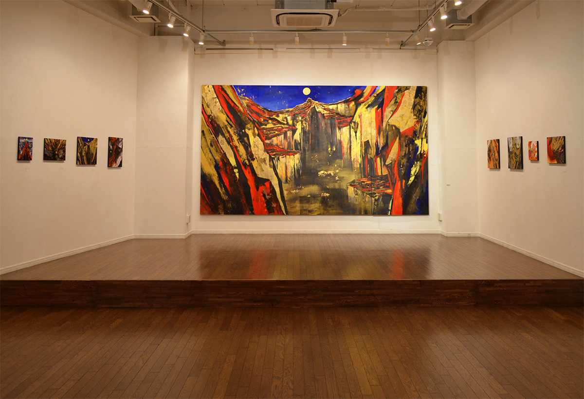 2018年個展記録（The Artcomplex Center of Tokyo）展示風景写真