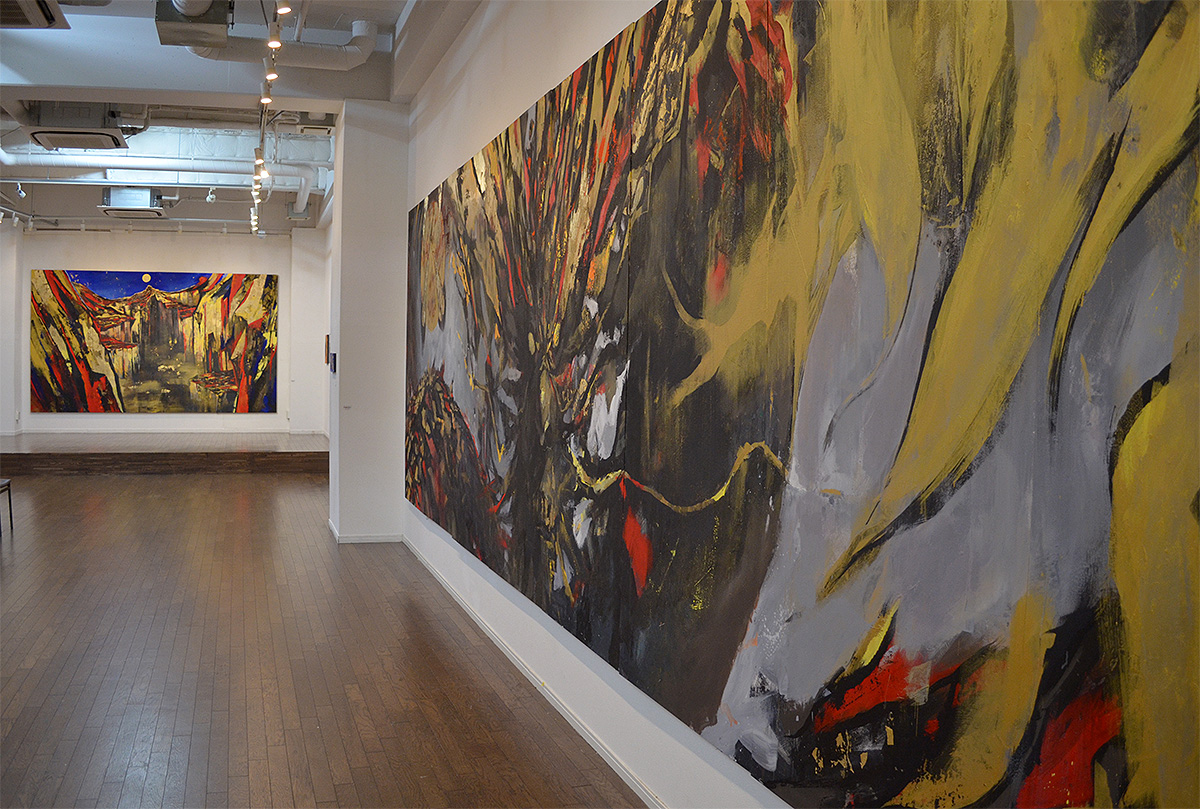 2018年個展記録（The Artcomplex Center of Tokyo）展示風景写真