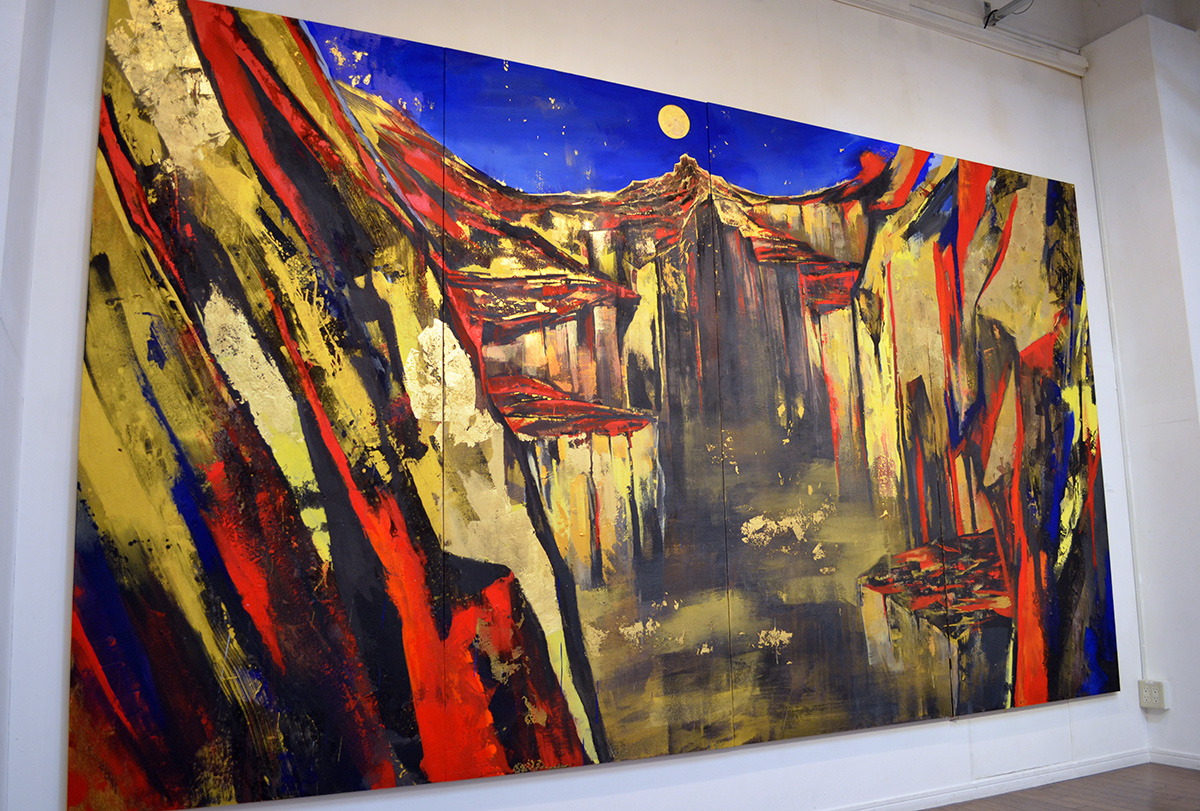 2018年個展記録（The Artcomplex Center of Tokyo）展示風景写真