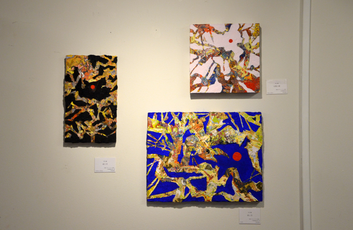 2018年個展記録（フジギャラリー新宿）展示風景写真