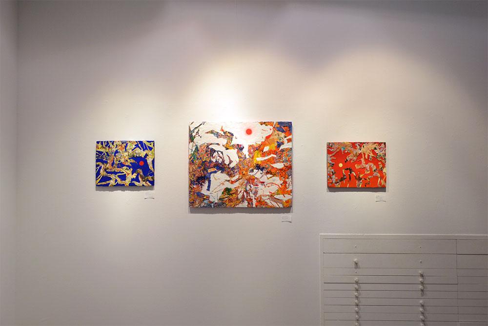 2019年個展展示記録（横浜ギャルリーパリ）展示風景写真