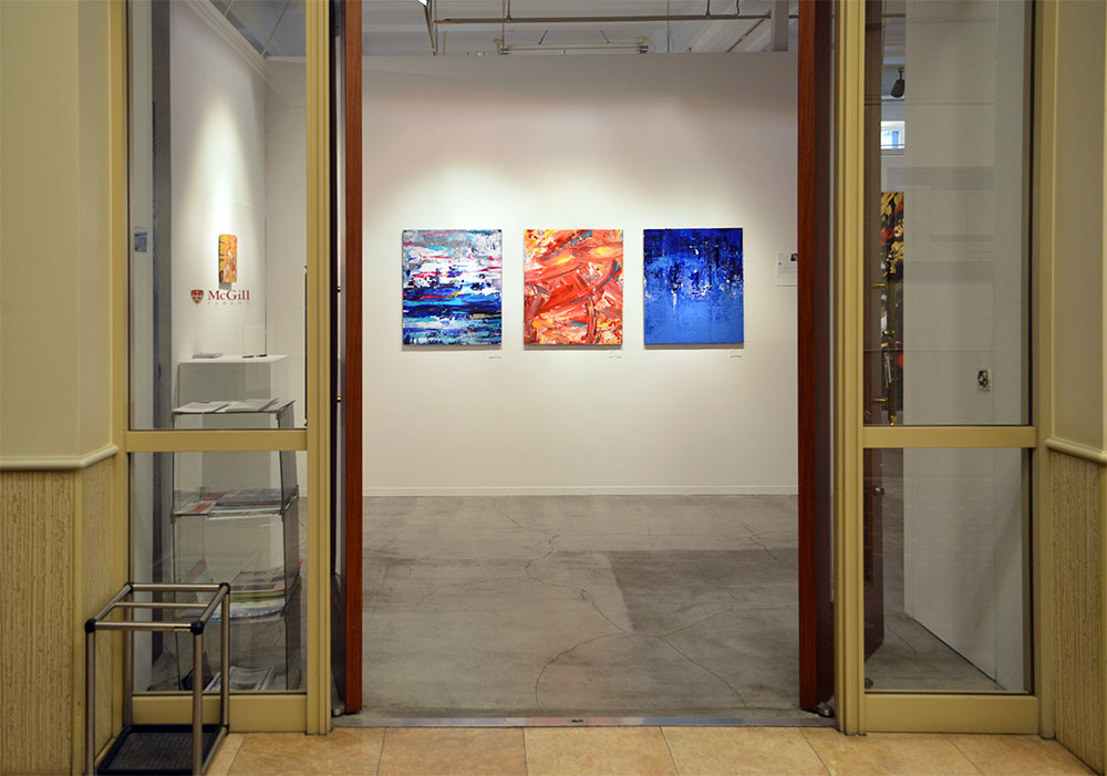 2019年個展展示記録（横浜ギャルリーパリ）展示風景写真