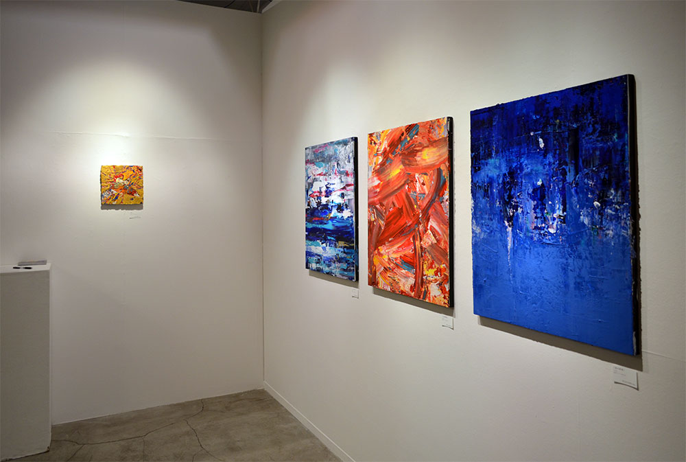 2019年個展展示記録（横浜ギャルリーパリ）展示風景写真