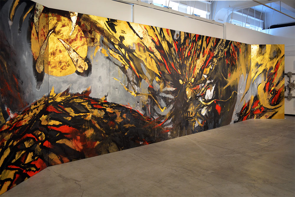 2019年個展展示記録（横浜ギャルリーパリ）展示風景写真