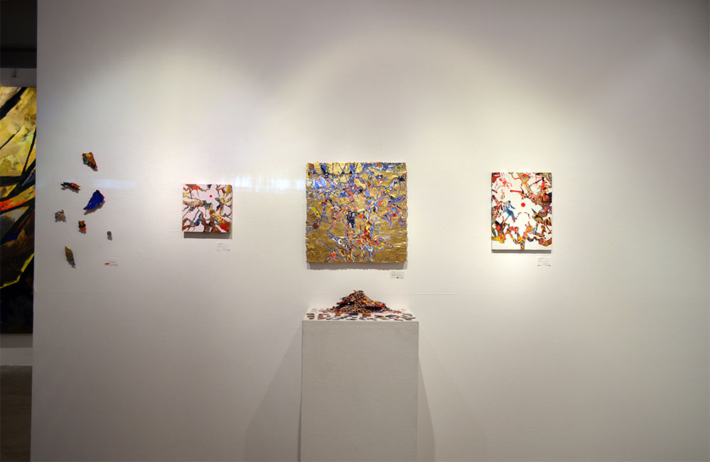 2019年個展展示記録（横浜ギャルリーパリ）展示風景写真