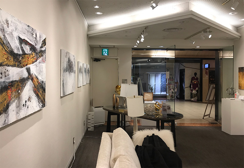 2020年個展（フジギャラリー新宿）展示風景写真