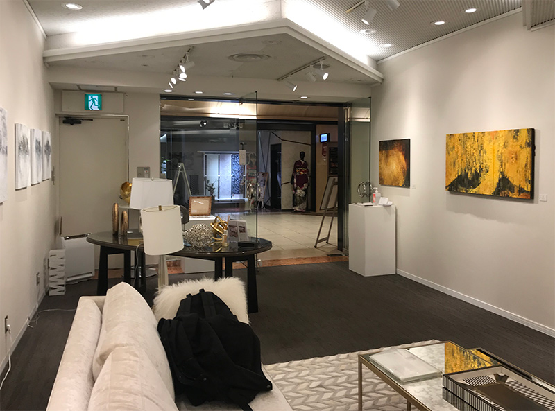 2020年個展（フジギャラリー新宿）展示風景写真