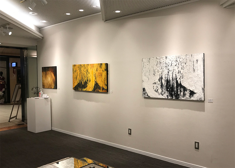 2020年個展（フジギャラリー新宿）展示風景写真