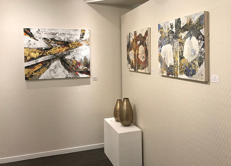 2020年個展（フジギャラリー新宿）展示風景写真