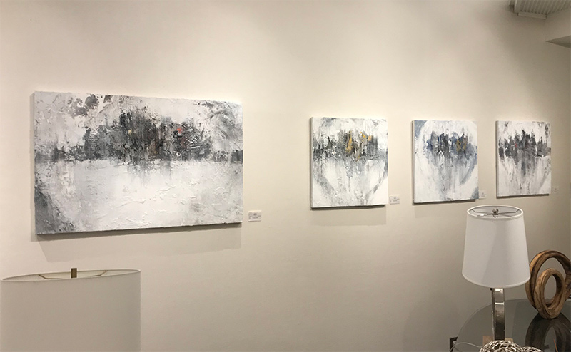 2020年個展（フジギャラリー新宿）展示風景写真