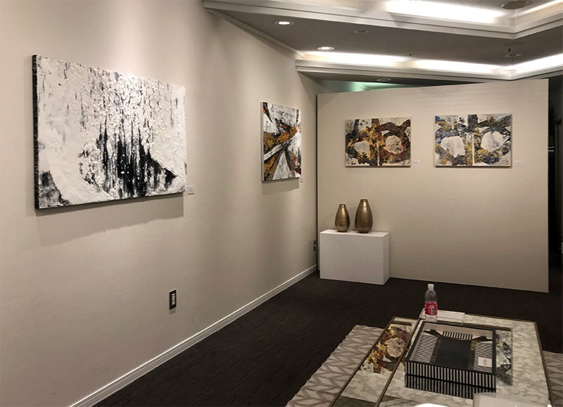 2020年個展（フジギャラリー新宿）展示風景写真