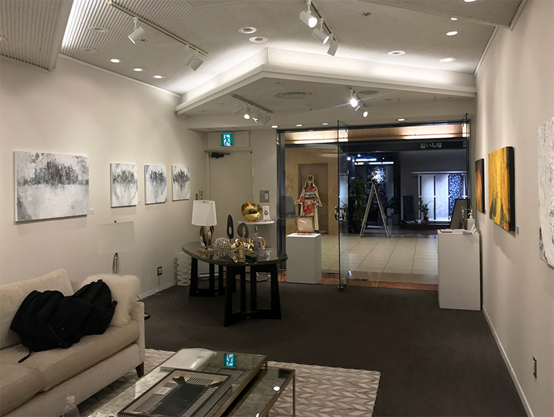 2020年個展（フジギャラリー新宿）展示風景写真