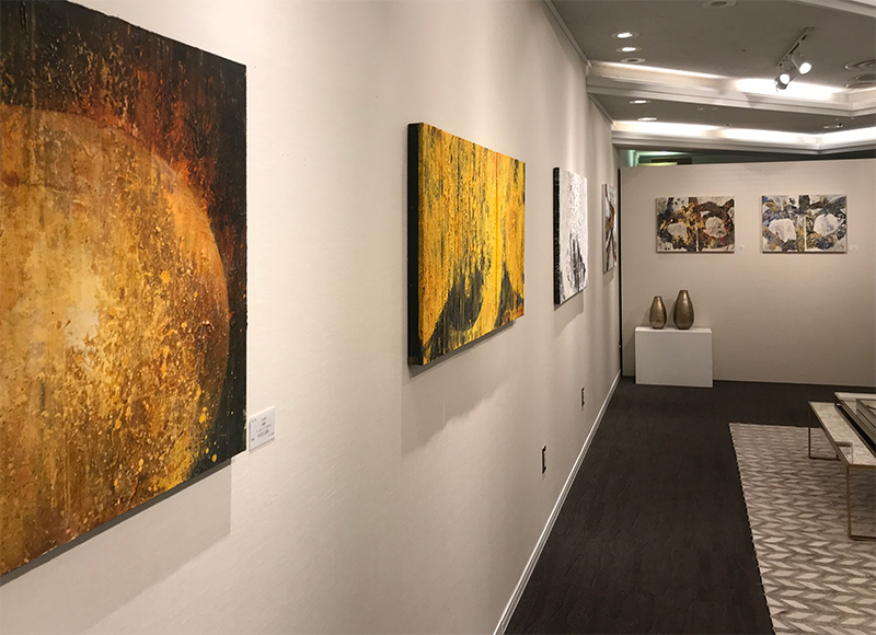 2020年個展（フジギャラリー新宿）展示風景写真