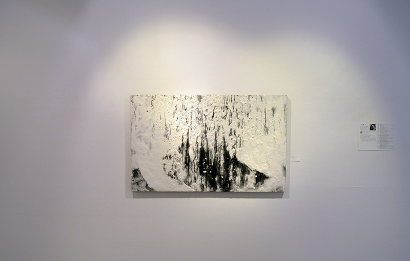 2022年個展（横浜ギャルリーパリ）展示風景写真