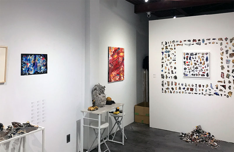 2023年個展展示記録（Sakuma art gallery）展示風景写真