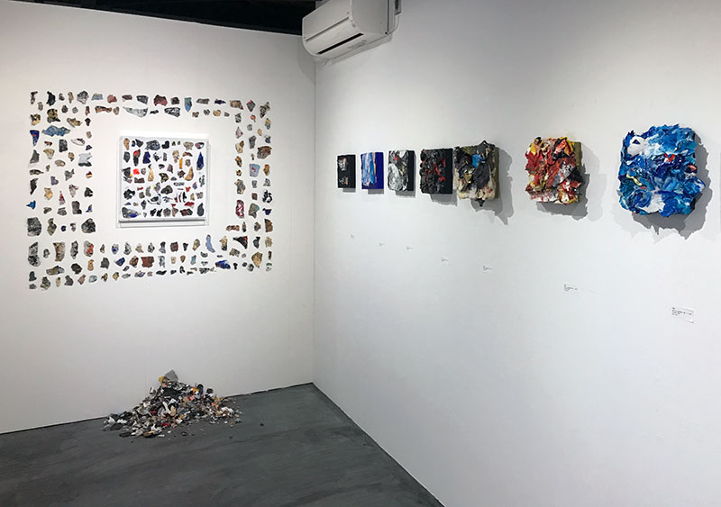 2023年個展展示記録（Sakuma art gallery）展示風景写真